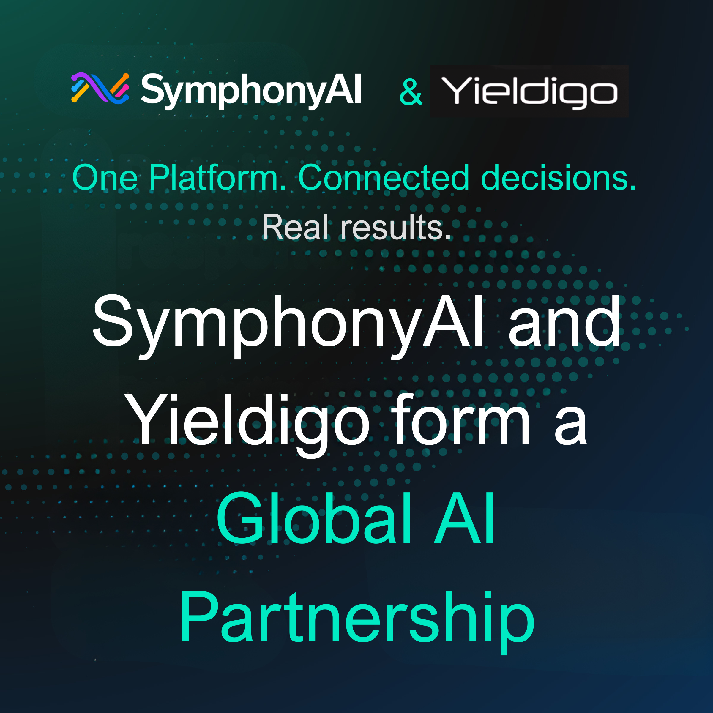 Yieldigo Partnership LinkedIn post